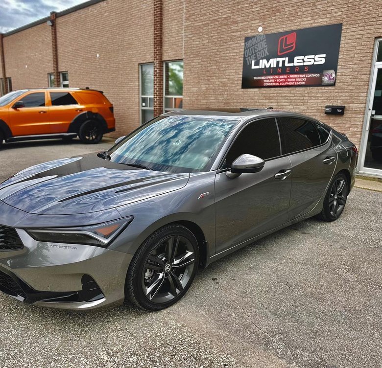 silver integra tinted
