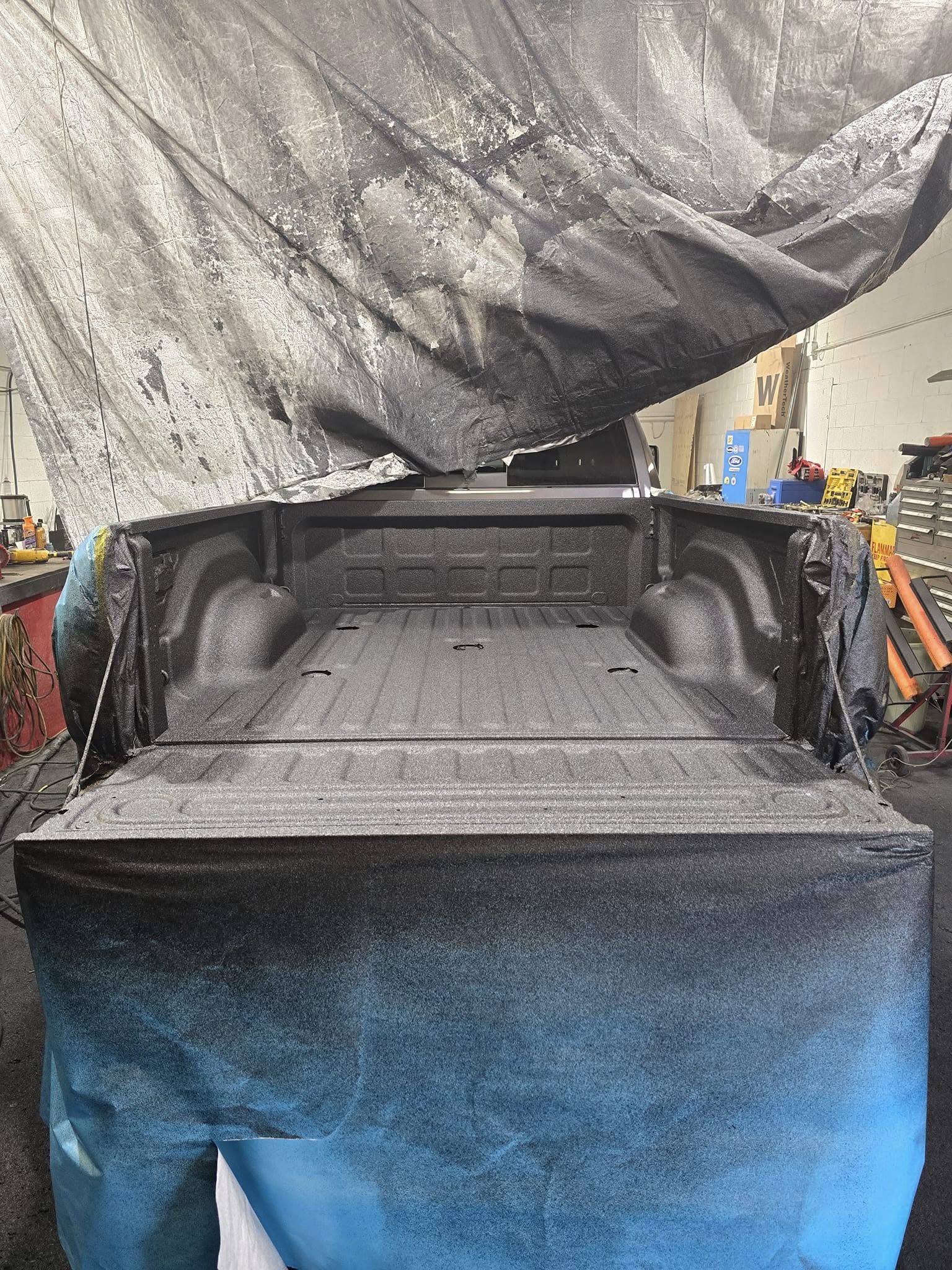 finished truck bed